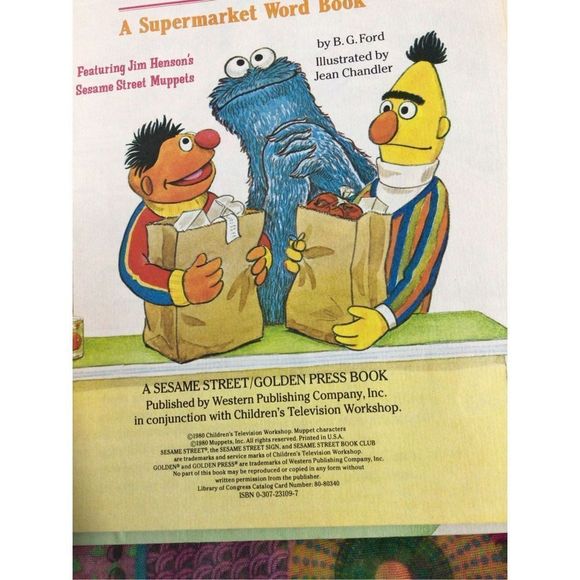 1980 Sesame Street Book “Don’t Forget the Oatmeal” Hardback - Picture 2 of 9